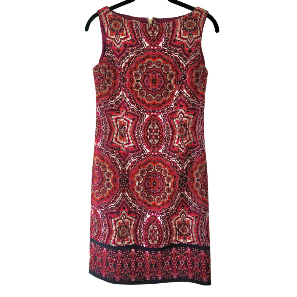 Maggy London Medallion Print Shift Dress